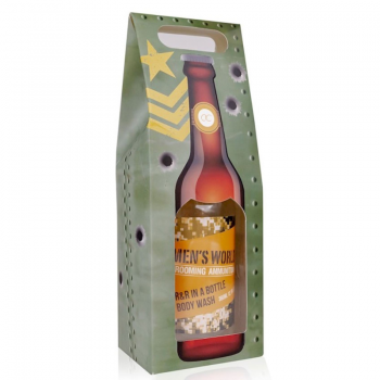 Duschgel in Bierflasche